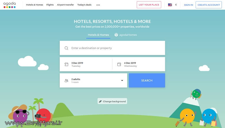 ارزانترین سایت رزرو هتل خارجی,بهترین سایت برای رزرو هتل خارجی,بهترین سایت رزرو هتل خارجی