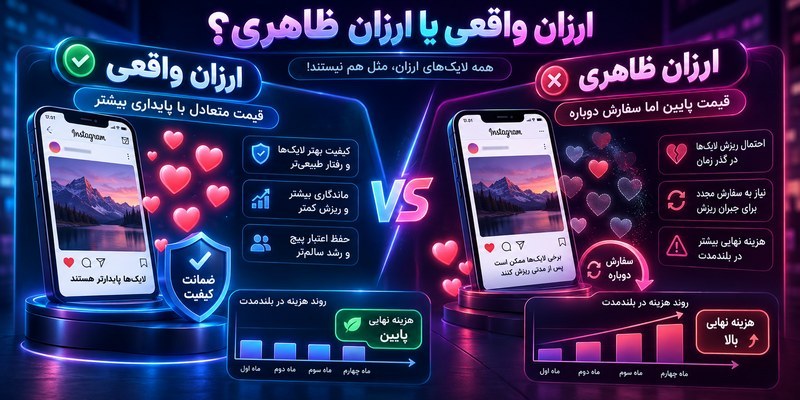 خرید لایک اینستاگرام ارزان؛ قیمت پایین مهمتر است یا کیفیت لایک؟ خرید لایک اینستاگرام ارزان,خرید لایک اینستاگرام ارزان,خرید لایک اینستاگرام ارزان