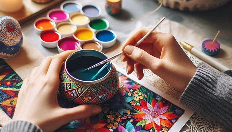 دکوراسیونی خاص برای عید,سوزن پانچ,دکوراسیونی خاص برای عید