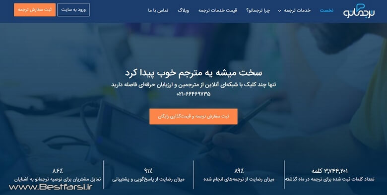 بهترین سایت برای ترجمه,بهترین سایت برای ترجمه متن انگلیسی به فارسی,بهترین سایت ترجمه متن