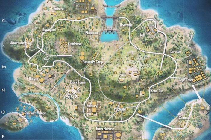 بهترین لوکیشنها برای لوت و کمپ کردن در فری فایر بهترین لوکیشنها برای لوت و کمپ کردن در فری فایر